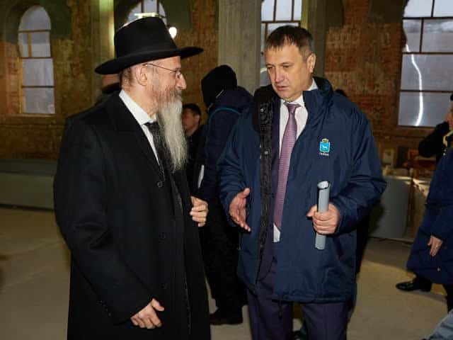 בית הכנסת שנלקח על ידי השלטון הרוסי ישוב לפעילות יהודית