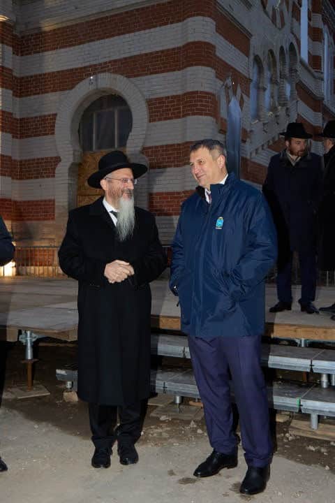 בית הכנסת שנלקח על ידי השלטון הרוסי ישוב לפעילות יהודית