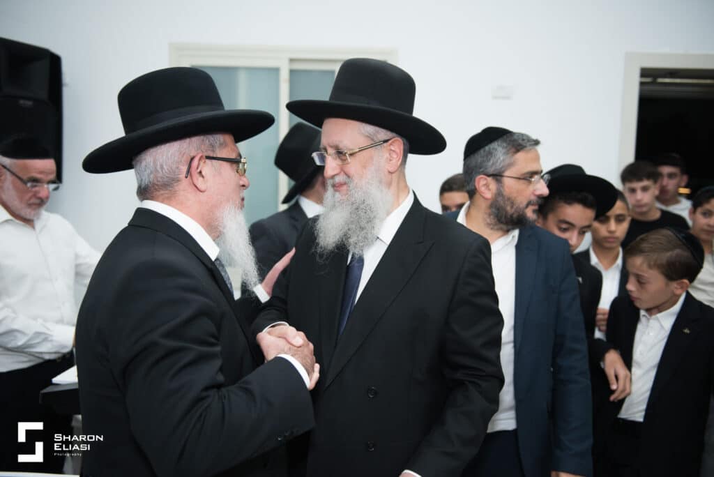 עשרות הילדים סיימו את הש"ס לכבודו של המרא דאתרא