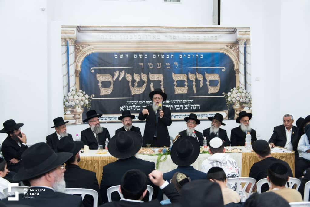 עשרות הילדים סיימו את הש"ס לכבודו של המרא דאתרא