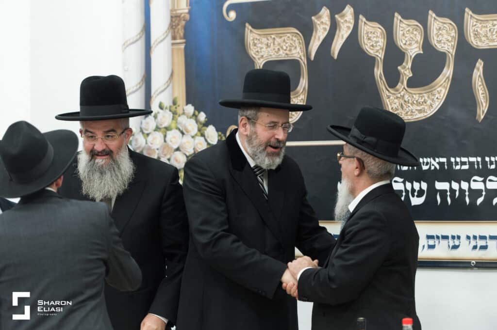 עשרות הילדים סיימו את הש"ס לכבודו של המרא דאתרא