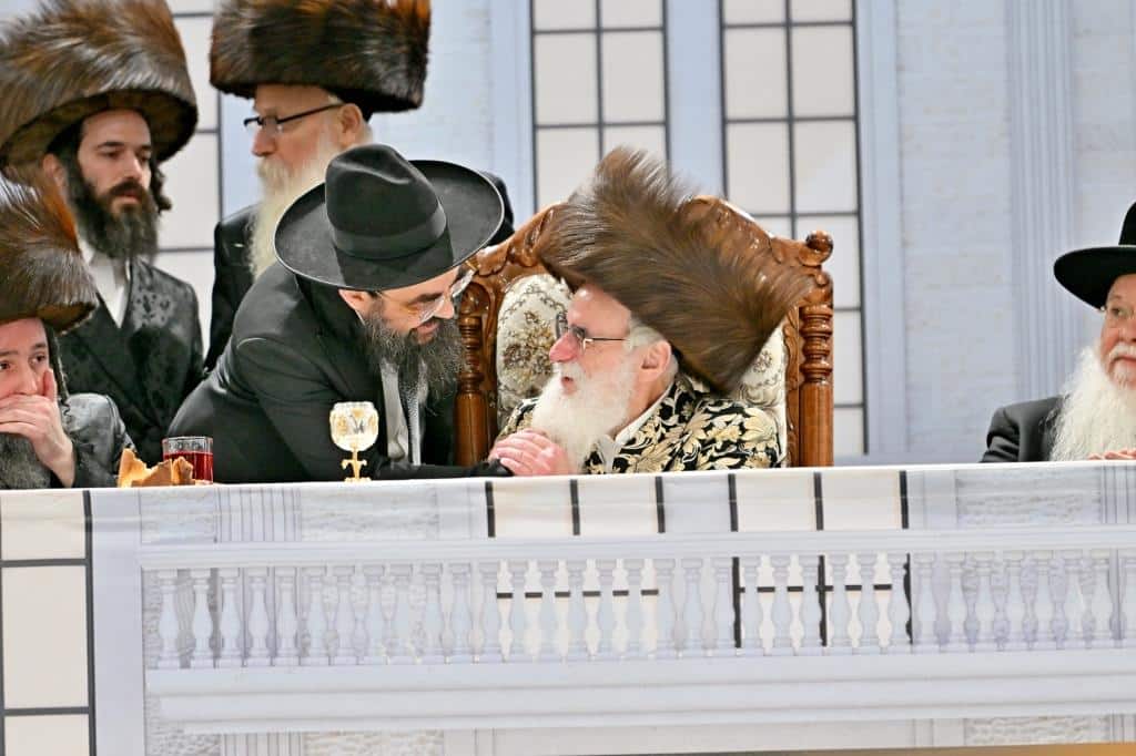 האדמו"ר חנך את ביהמ"ד החדש על שם אביו בעל ה'ישועות משה'