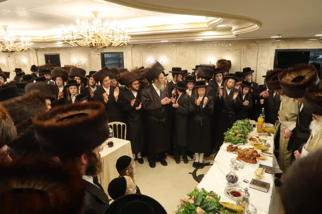 שבוע לפני: שמחת הפארשפיל לנכד האדמו"ר ממשכנות הרועים