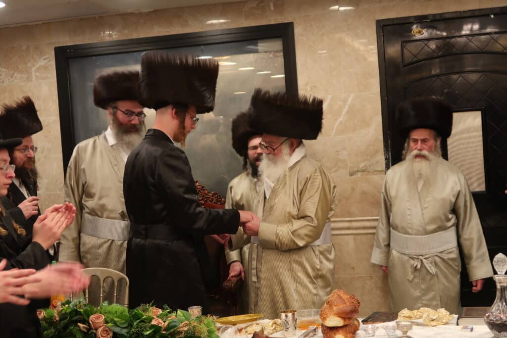 שבוע לפני: שמחת הפארשפיל לנכד האדמו"ר ממשכנות הרועים