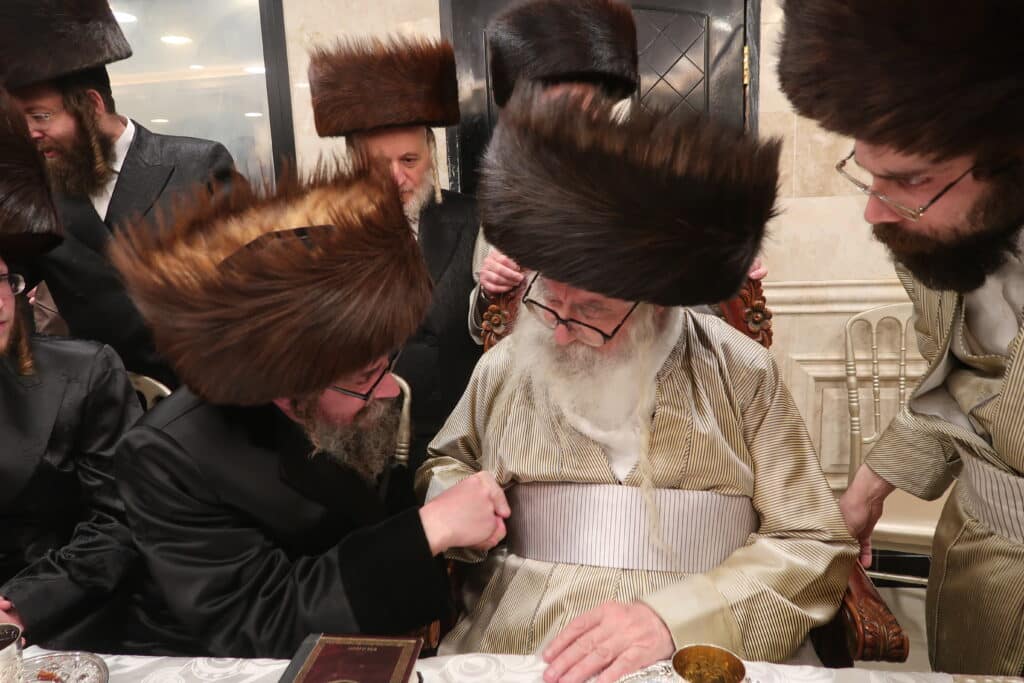 שבוע לפני: שמחת הפארשפיל לנכד האדמו"ר ממשכנות הרועים