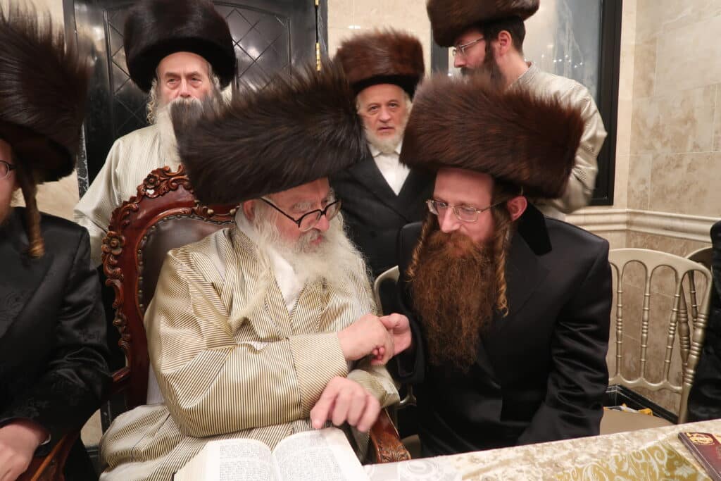 שבוע לפני: שמחת הפארשפיל לנכד האדמו"ר ממשכנות הרועים