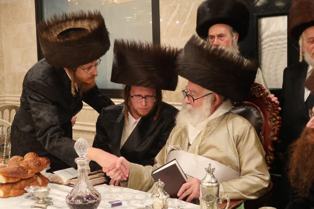 שבוע לפני: שמחת הפארשפיל לנכד האדמו"ר ממשכנות הרועים