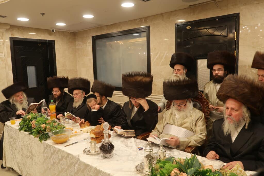 שבוע לפני: שמחת הפארשפיל לנכד האדמו"ר ממשכנות הרועים