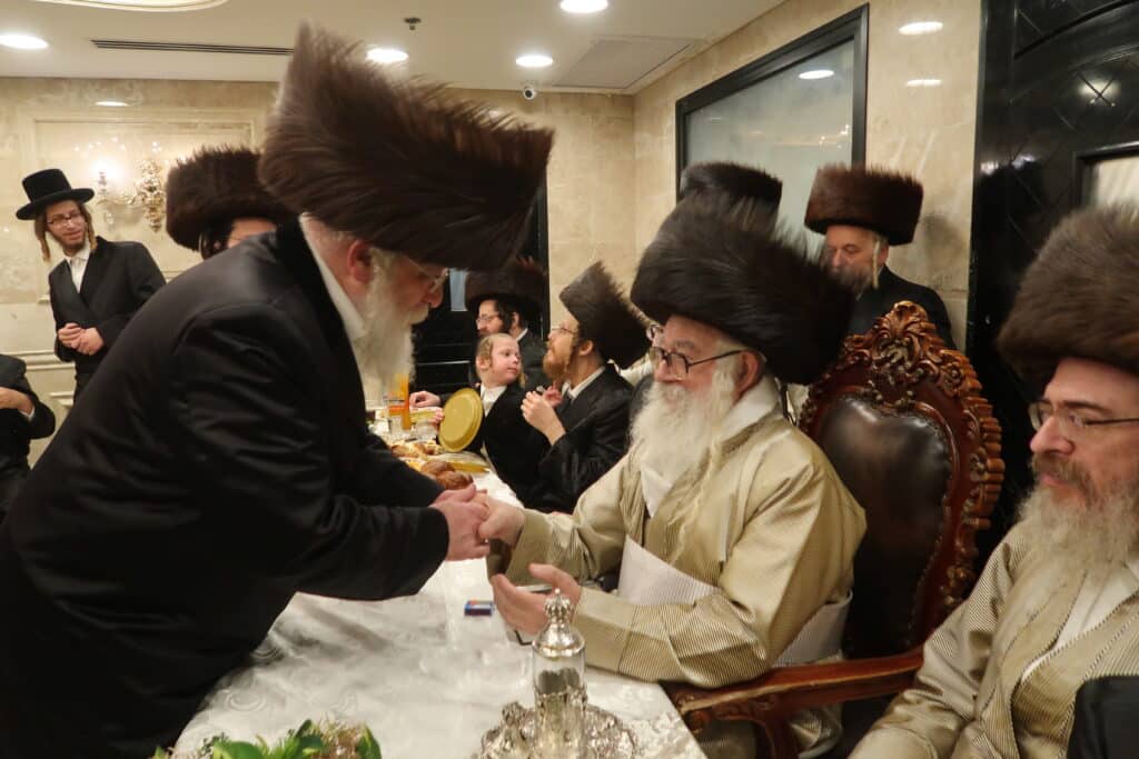 שבוע לפני: שמחת הפארשפיל לנכד האדמו"ר ממשכנות הרועים