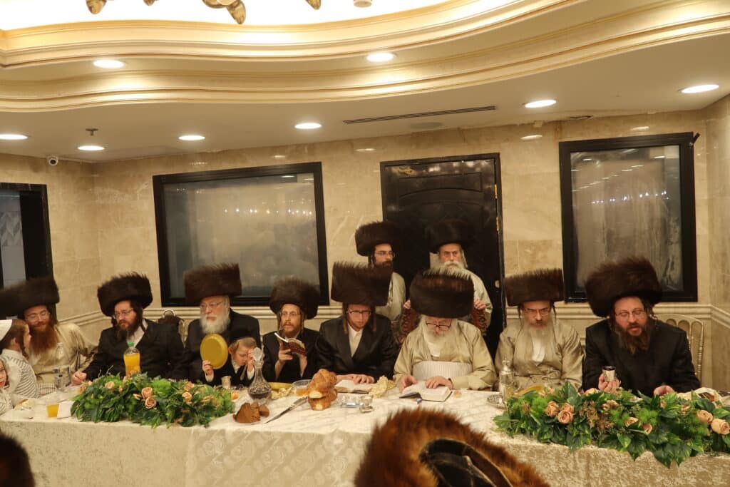 שבוע לפני: שמחת הפארשפיל לנכד האדמו"ר ממשכנות הרועים