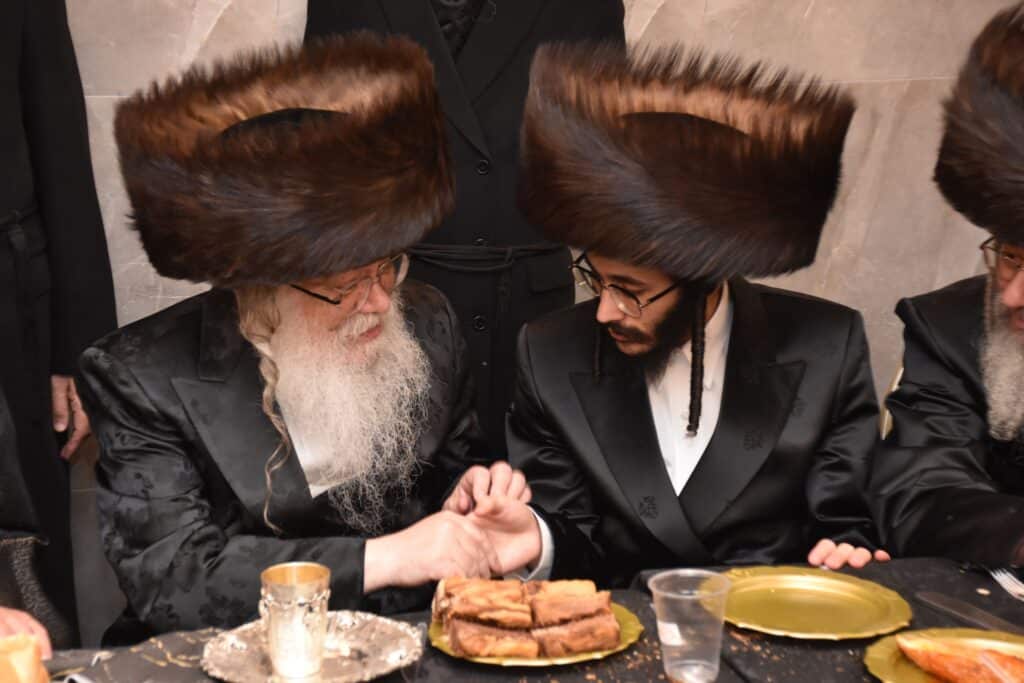 גלריה: בחצרות נארול טשאקאווא בית שמש חגגו שבע ברכות