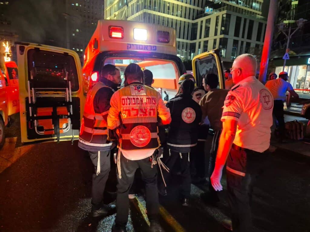 אזעקות במרכז: חמישה פצועים בבני ברק - 1 במצב קשה