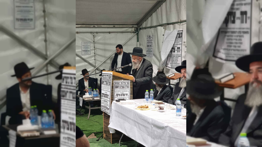 גלריה: ראש הישיבה הכריז על אחיינו לממשיך הדרך