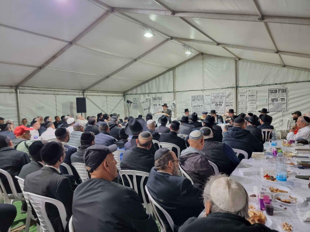 גלריה: ראש הישיבה הכריז על אחיינו לממשיך הדרך