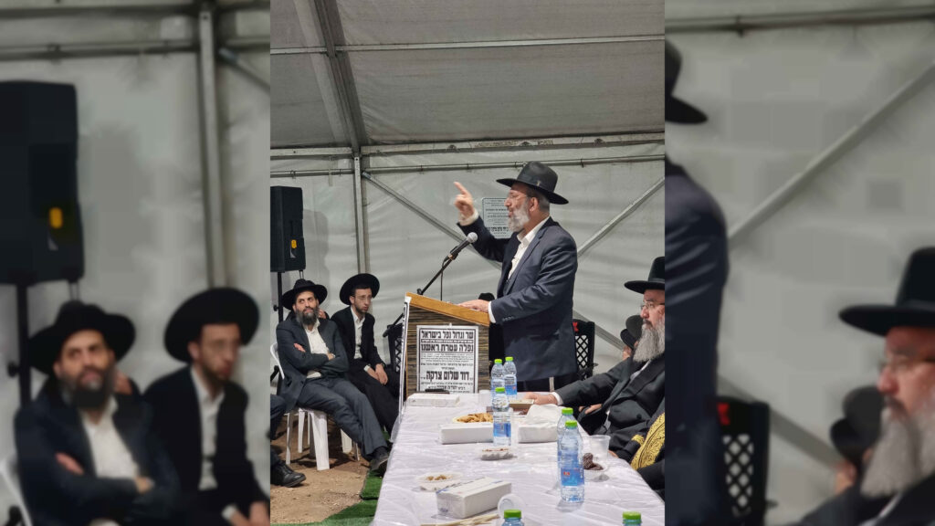 גלריה: ראש הישיבה הכריז על אחיינו לממשיך הדרך