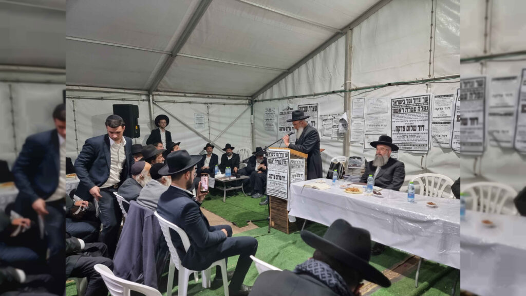 גלריה: ראש הישיבה הכריז על אחיינו לממשיך הדרך