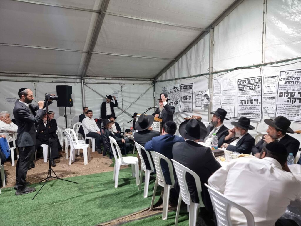 גלריה: ראש הישיבה הכריז על אחיינו לממשיך הדרך