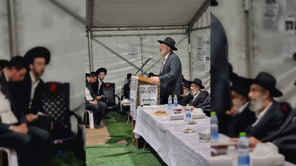 גלריה: ראש הישיבה הכריז על אחיינו לממשיך הדרך