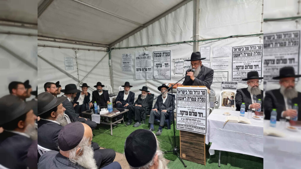 גלריה: ראש הישיבה הכריז על אחיינו לממשיך הדרך