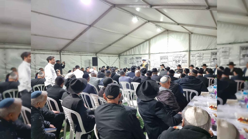 גלריה: ראש הישיבה הכריז על אחיינו לממשיך הדרך