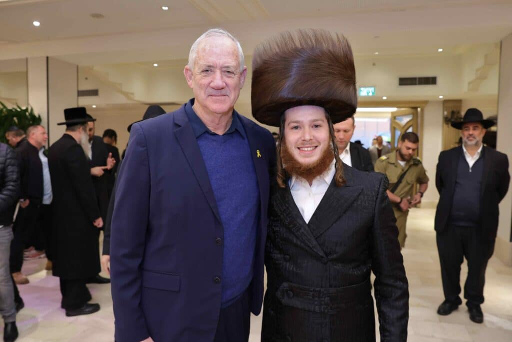 רבנים ואישי ציבור בשמחת הברית לנין הגרי"ד גרוסמן