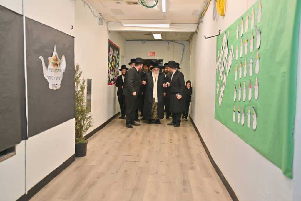 מראות הוד מביקורו של האדמו"ר מויז'ניץ בלייקווד