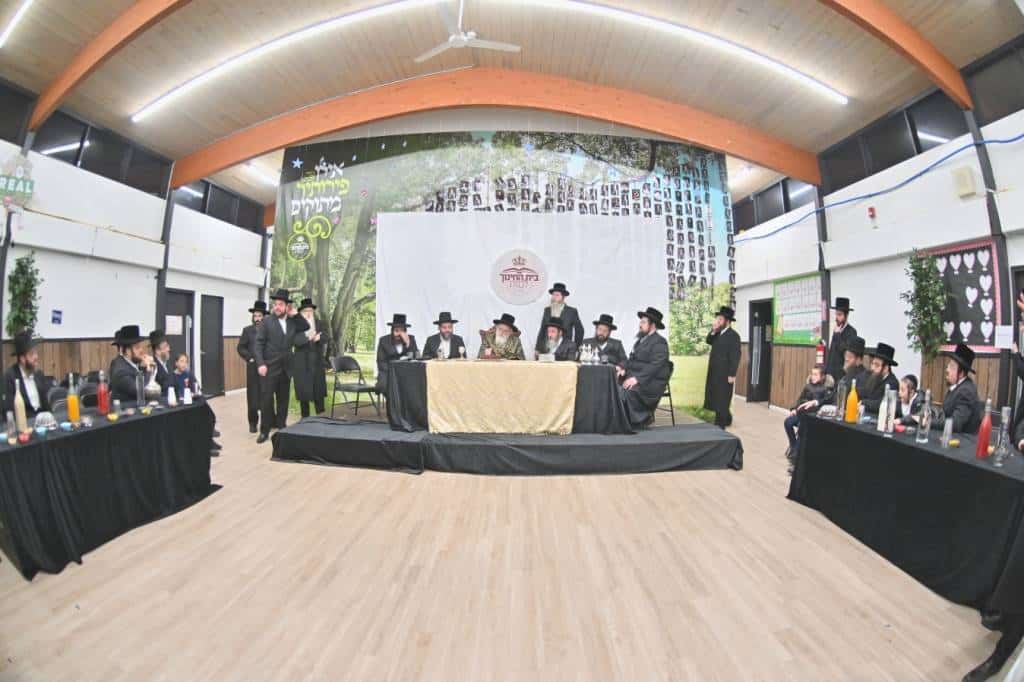 מראות הוד מביקורו של האדמו"ר מויז'ניץ בלייקווד