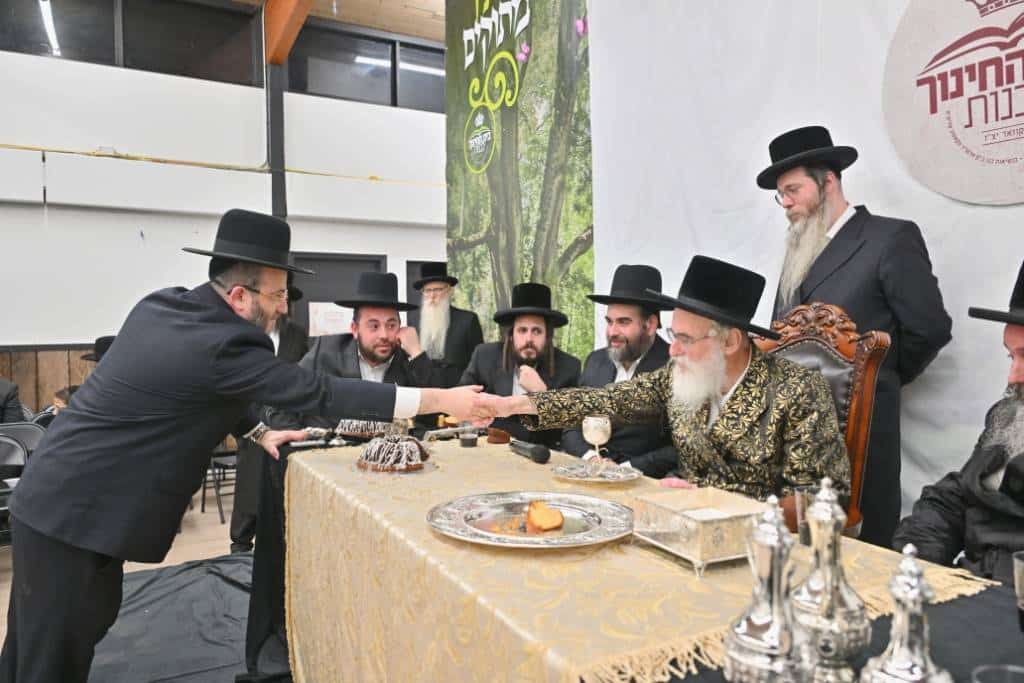 מראות הוד מביקורו של האדמו"ר מויז'ניץ בלייקווד