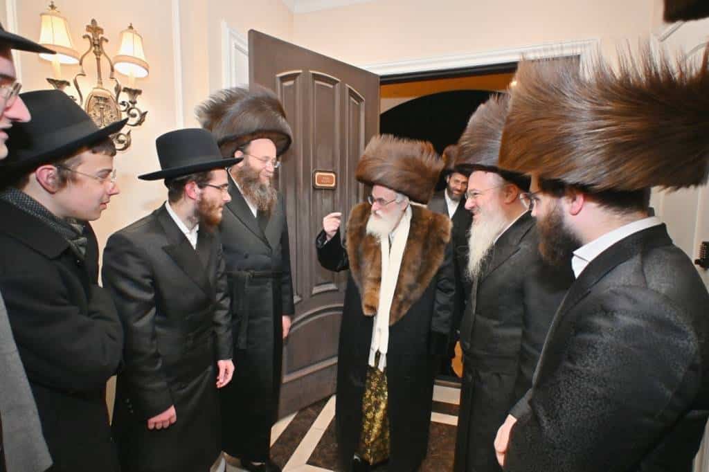 מראות הוד מביקורו של האדמו"ר מויז'ניץ בלייקווד