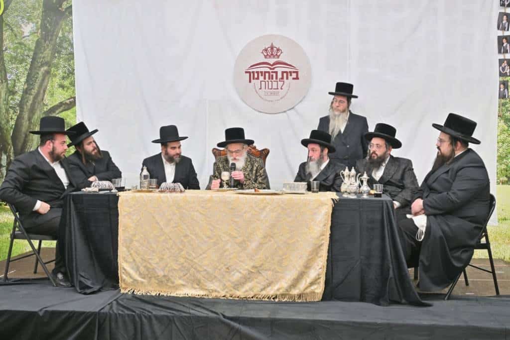 מראות הוד מביקורו של האדמו"ר מויז'ניץ בלייקווד