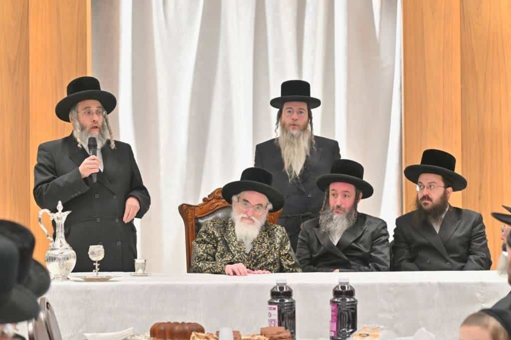 מראות הוד מביקורו של האדמו"ר מויז'ניץ בלייקווד