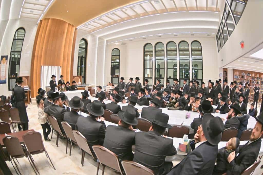 מראות הוד מביקורו של האדמו"ר מויז'ניץ בלייקווד