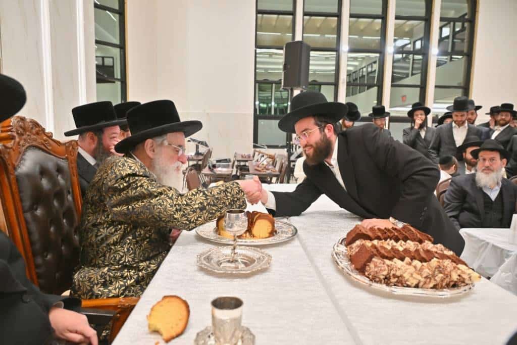 מראות הוד מביקורו של האדמו"ר מויז'ניץ בלייקווד