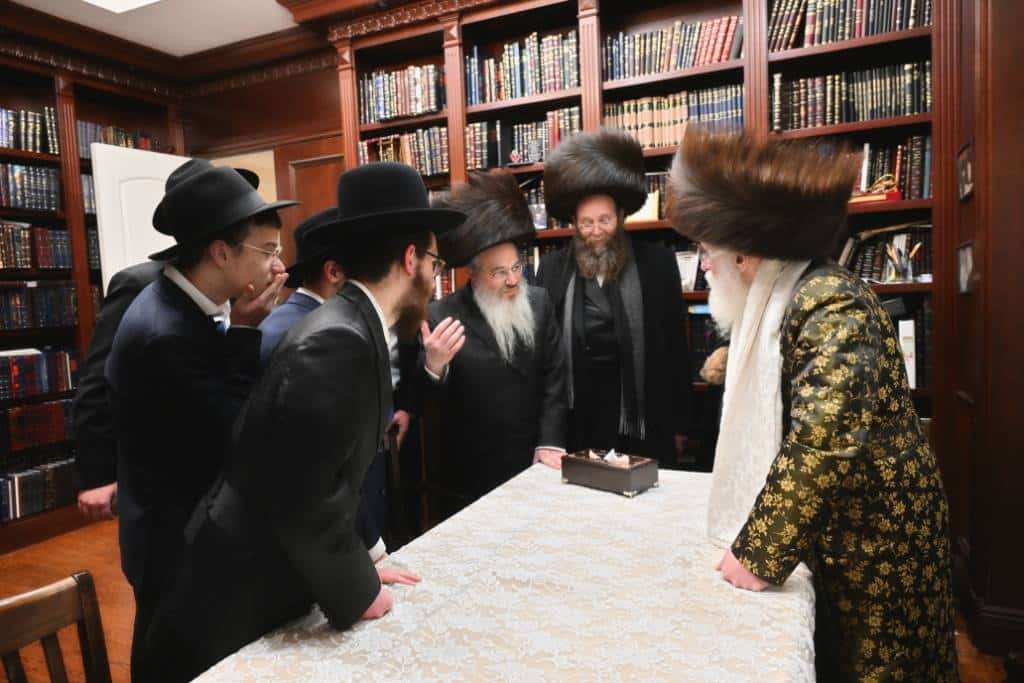 מראות הוד מביקורו של האדמו"ר מויז'ניץ בלייקווד