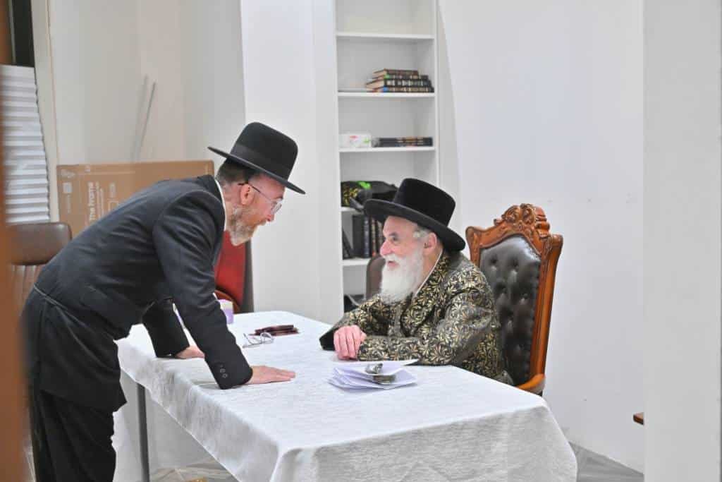 מראות הוד מביקורו של האדמו"ר מויז'ניץ בלייקווד