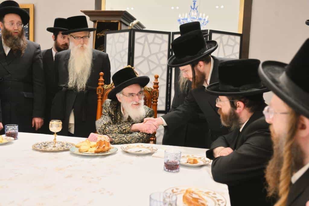 מראות הוד מביקורו של האדמו"ר מויז'ניץ בלייקווד