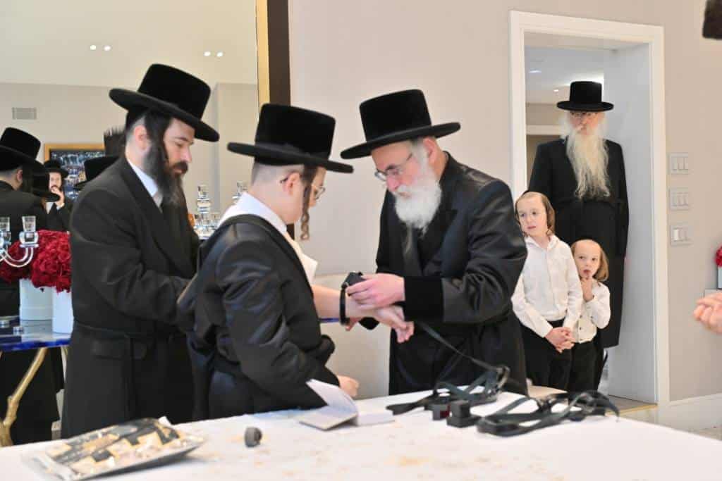 מראות הוד מביקורו של האדמו"ר מויז'ניץ בלייקווד