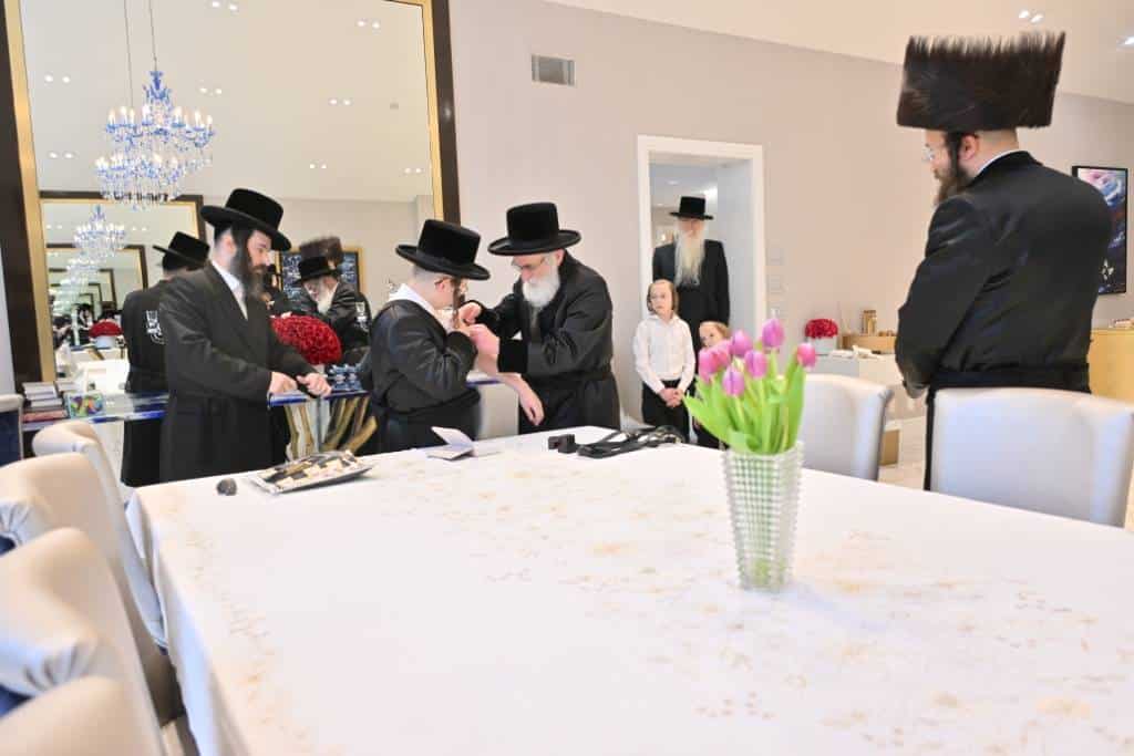 מראות הוד מביקורו של האדמו"ר מויז'ניץ בלייקווד