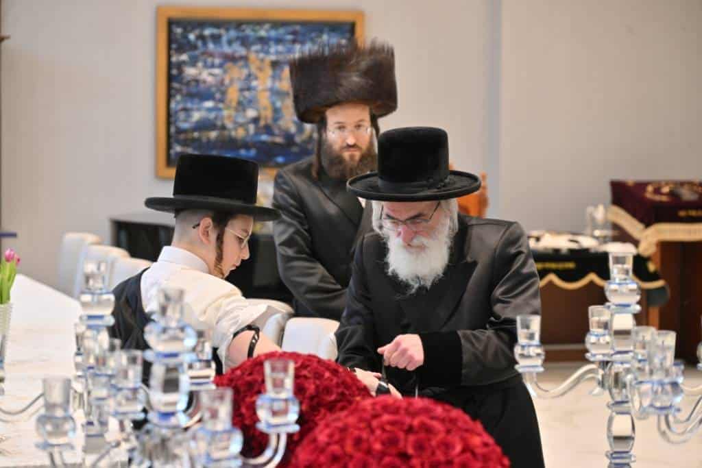 מראות הוד מביקורו של האדמו"ר מויז'ניץ בלייקווד