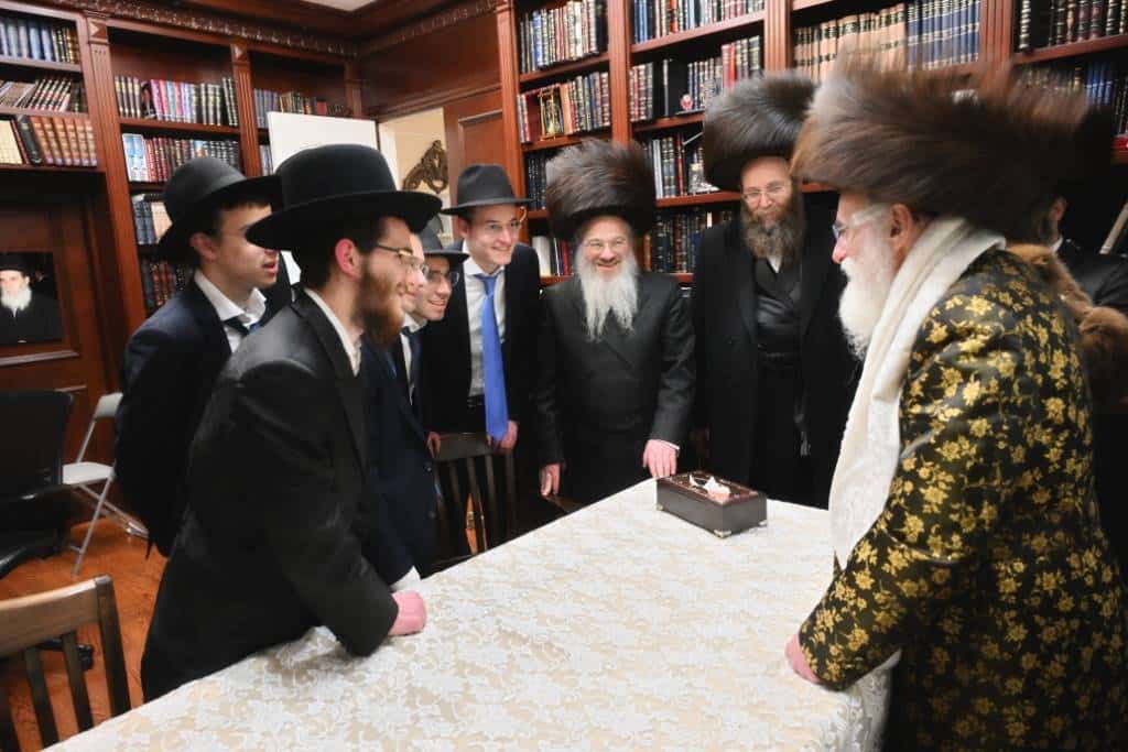 מראות הוד מביקורו של האדמו"ר מויז'ניץ בלייקווד