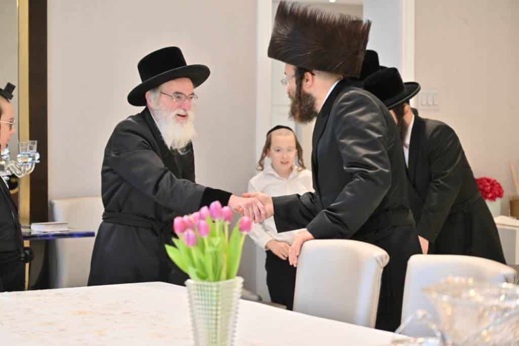 מראות הוד מביקורו של האדמו"ר מויז'ניץ בלייקווד