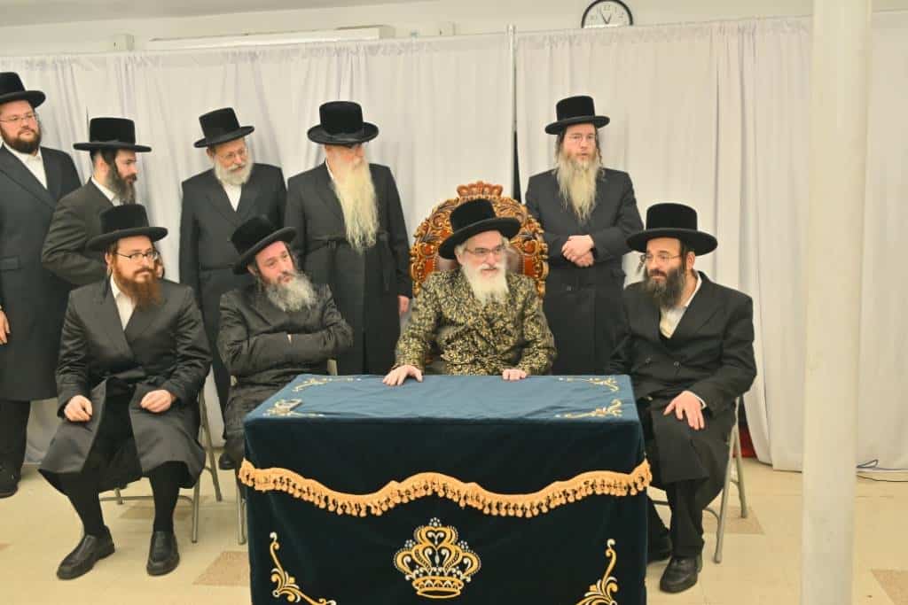 מראות הוד מביקורו של האדמו"ר מויז'ניץ בלייקווד