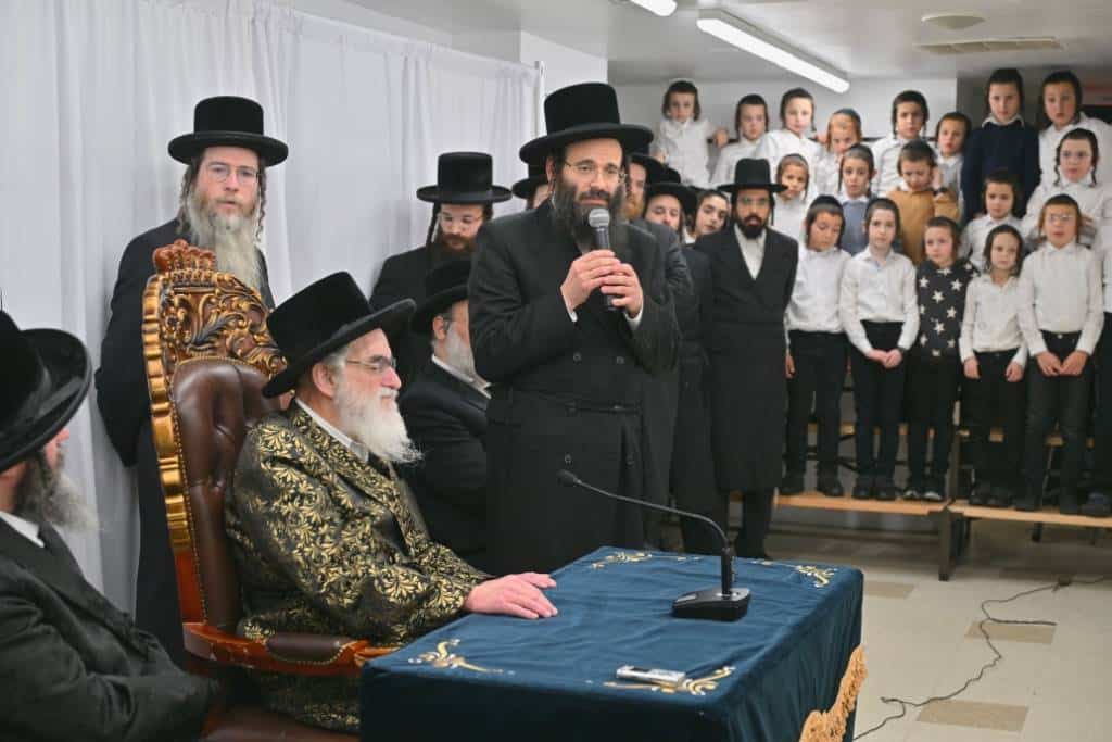 מראות הוד מביקורו של האדמו"ר מויז'ניץ בלייקווד