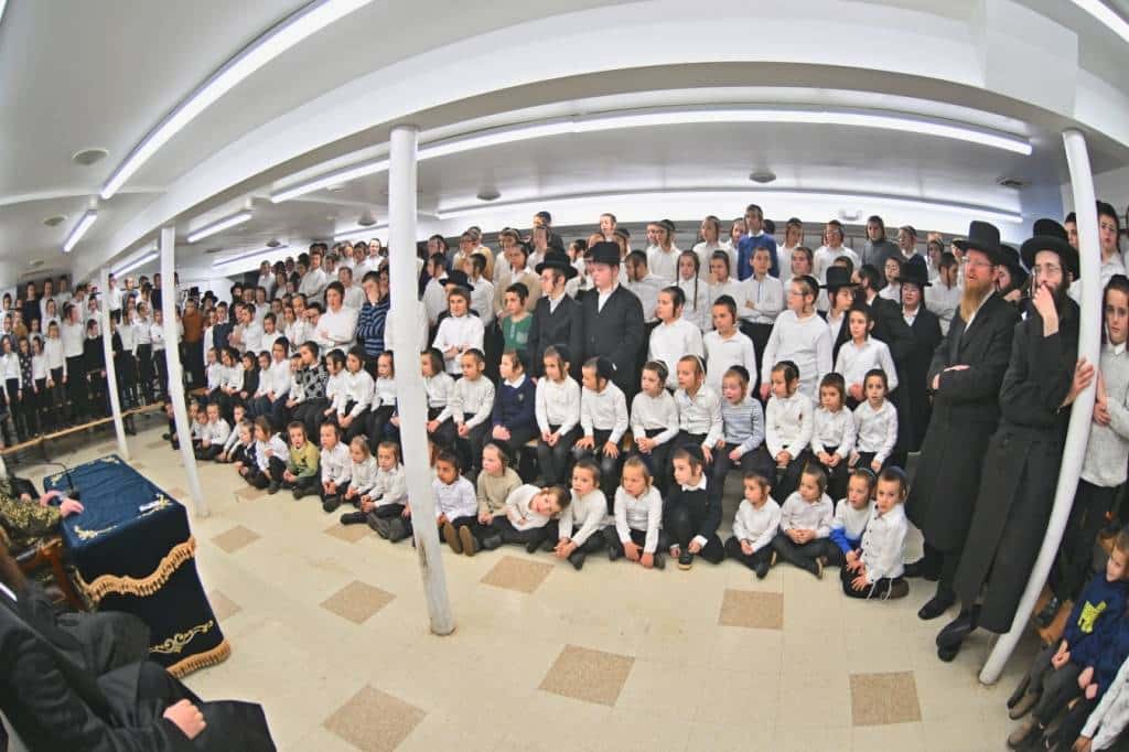 מראות הוד מביקורו של האדמו"ר מויז'ניץ בלייקווד