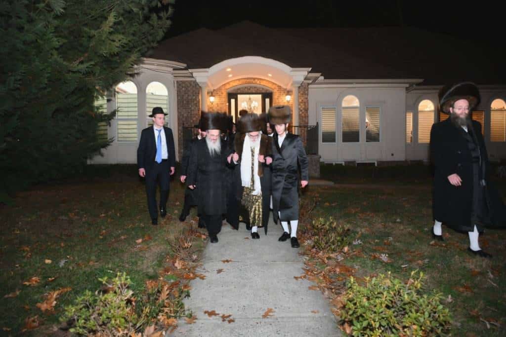 מראות הוד מביקורו של האדמו"ר מויז'ניץ בלייקווד