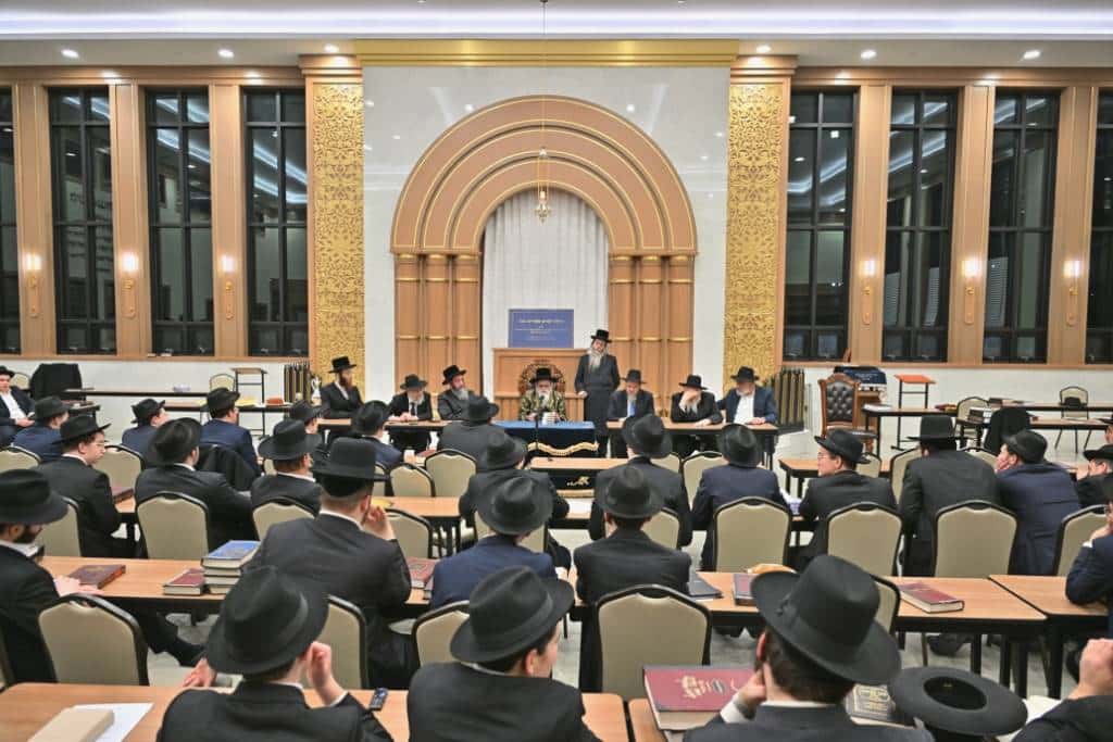 מראות הוד מביקורו של האדמו"ר מויז'ניץ בלייקווד