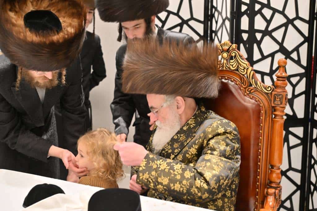 מראות הוד מביקורו של האדמו"ר מויז'ניץ בלייקווד