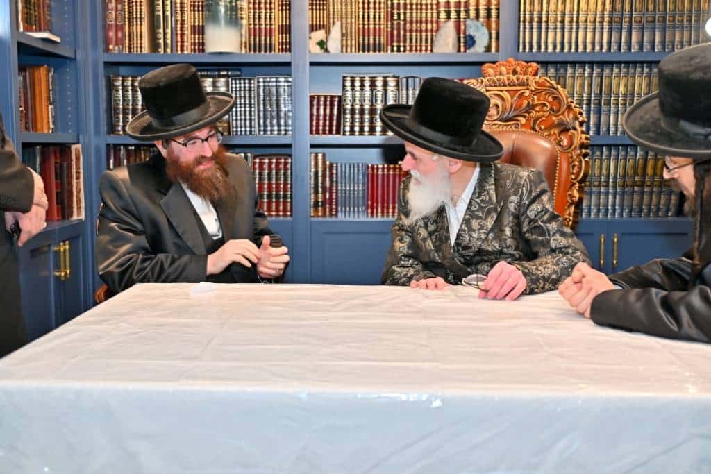 מראות הוד מביקורו של האדמו"ר מויז'ניץ בלייקווד