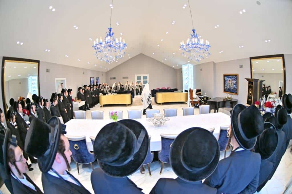 מראות הוד מביקורו של האדמו"ר מויז'ניץ בלייקווד