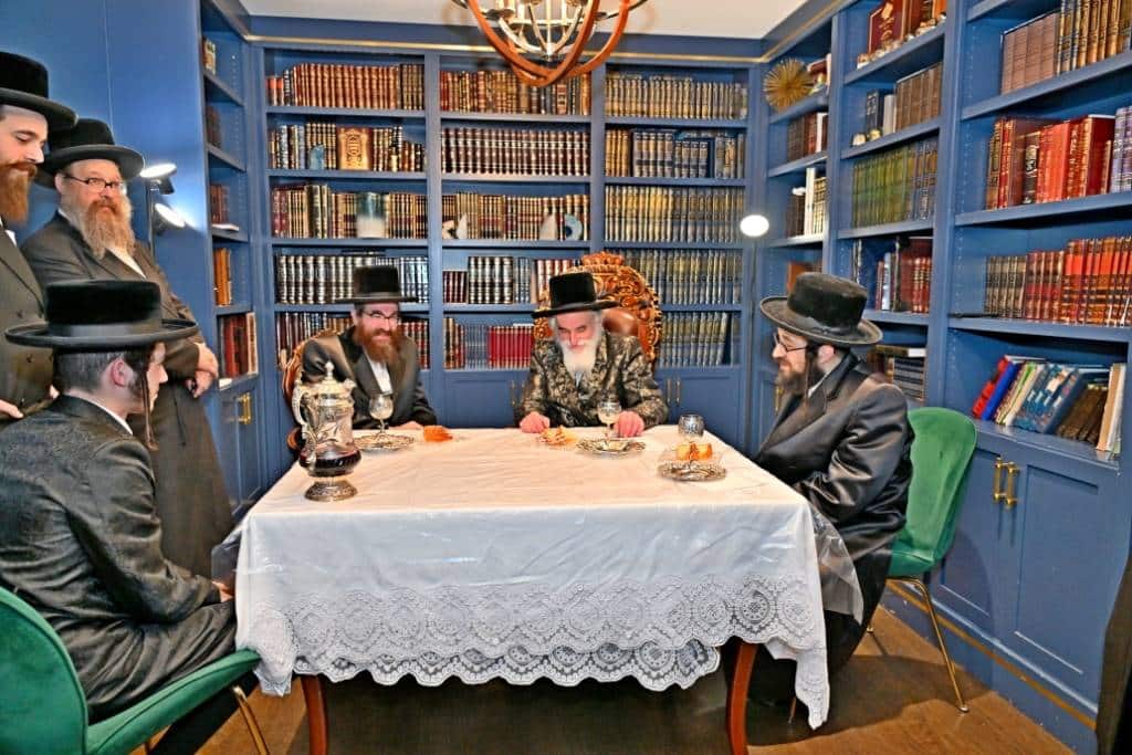 מראות הוד מביקורו של האדמו"ר מויז'ניץ בלייקווד